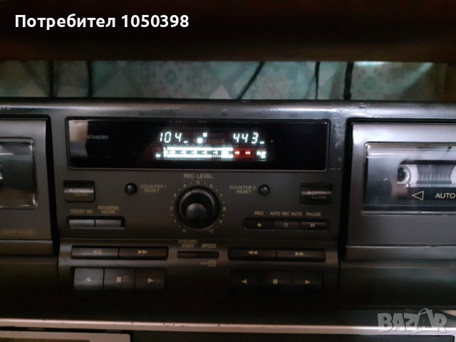 Идеален дек Technics SR-TR 373- Японски двукасетъчен автореверс, снимка 6 - Декове - 52088471