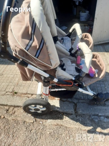 детска количка за близнаци S max double , снимка 2 - Детски колички - 51386271