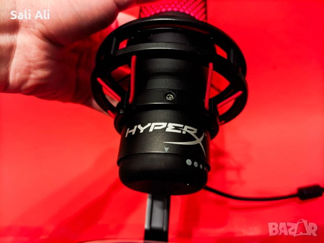 HyperX QuadCast USB Микрофон за Стрийминг, Гейминг, PC, Подкаст, снимка 5 - Микрофони - 51802590