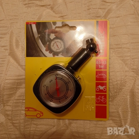 Продавам манометър за гуми