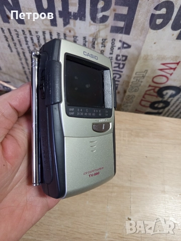 Преносим ретро телевизор"Casio"TV-880, снимка 2 - Антикварни и старинни предмети - 52966185