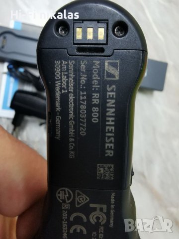 TOP!!! Безжични слушалки SENNHEISER RR800 RT860, снимка 3 - Слушалки и портативни колонки - 40883492