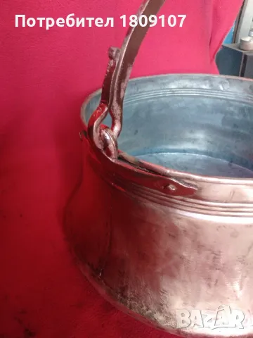 Меден казан 36х24 см, снимка 4 - Антикварни и старинни предмети - 49934527