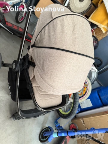Бебешка количка кика бо 3в1, снимка 5 - Детски колички - 51376736