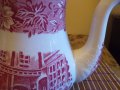 Английска порцеланова кана Coaching Taverns 1828 Royal Tudor Ware  Staffordshire England, снимка 5