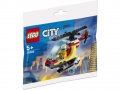 НОВИ! LEGO® 30566 City Пожарникарски хеликоптер , снимка 3