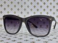    A 36 Унисекс слънчеви очила с дървесна рамка в модерно кафеникав цвят,метални дръжки , снимка 1 - Слънчеви и диоптрични очила - 35215276