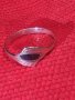 ИЗЯЩЕН АРИСТОКРАТИЧЕН СРЕБЪРЕН РЕТРО АРТ ЕМАЙЛИРАН ПРЪСТЕН ВИСОКА ПРОБА СРЕБРО МАЙСТОРСКО БИЖУ 36453, снимка 2