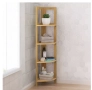 Етажерка за баня от бамбук, ъглов рафт, снимка 3