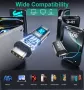 HanCenDa 2 бр. цифров USB-C магнитен адаптер, 24-пинов прав USB-C мъжки към женски адаптер, PD 240W, снимка 7