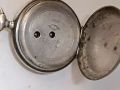 джобен сребърен часовник , снимка 3