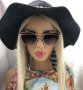 Dior 2020 дамски слънчеви очила котка 22, снимка 2