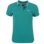 Блузка с якичка в лилаво,цикламено и зелено" Lonsdale " с къс ръав,внос от Англи, снимка 1 - Спортни екипи - 27737875