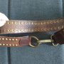 Колан от естествена кожа / genuine leather belt / "Banana republic" ®, снимка 5