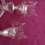 Изящен стъклен свещник , снимка 4