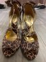 Уникални нови секси леопардови официални сандали на висок ток 40.5 номер , снимка 3