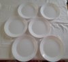 Бели чинии и купички комплект, снимка 2