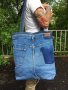 Дамски дънкови ранички и чанти, снимка 11