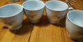 Ретро порцеланови чашки за кафе, снимка 1 - Антикварни и старинни предмети - 36489006