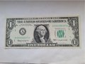 USA 🇺🇸  $ 1 DOLLAR 1963  UNC  6 DIGITS , снимка 1 - Нумизматика и бонистика - 36609103