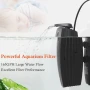 НОВА помпа за аквариум FEDOUR 165GPH + потопяем вътрешен филтър, 8W за аквариум от 50-200 литра, снимка 2