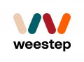 №21-№25, Розови сандали за бебе момиче WEESTEP с цвете и перличка, снимка 3