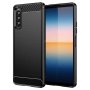 Sony Xperia 10 IV - Удароустойчив Кейс Гръб CARBON, снимка 1 - Калъфи, кейсове - 43285376