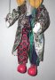 Марионетка Шмидер- Клоун от истинско дърво, ръчна изработка 3, снимка 6