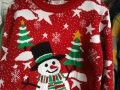 Коледни пуловери 8,10,11,12,години, снимка 1