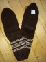 Ръчно плетени вълнени чорапи размер 39, снимка 1 - Други - 38588033