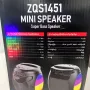 Безжична Колонка Super BASS  ZQS1451, многоцветни светлини с  преливане, 8W, снимка 5