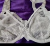 Prima Donna 85 E Снежно бял дантелен сутиен , снимка 3