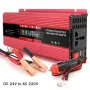 Инверторен преобразувател от 24V -220 V / 1000W, снимка 2