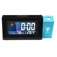 Дигитален часовник Square Clock, цветен дисплей, снимка 4 - Други стоки за дома - 38319738