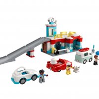 LEGO® DUPLO® Town 10948 - Паркинг и автомивка, снимка 3 - Конструктори - 34931981