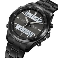 Мъжки часовник Skmei к2049с1 верижка неръждаема стомана, снимка 2 - Мъжки - 43750487