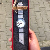 Мъжки швейцарски часовник Mondaine , снимка 2 - Мъжки - 38621576