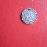 Сребърна монета 1 гулден 1955, снимка 4 - Нумизматика и бонистика - 35194317