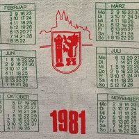 календар за 1981 г. Германия., снимка 3 - Други - 39701755