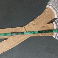 Поръчани -One Size нови телесни чорапи с ликра и бяла ластична лента, снимка 10 - Бельо - 43979413
