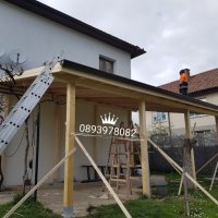 Изграждане на дървени навеси и тераси в град пловдив, снимка 1 - Ремонти на къщи - 39560940