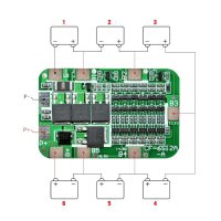 BMS 6S/15A платка за литиево-йонни батерии, снимка 3 - Друга електроника - 43812289