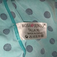 Rosa Junio XL-Безшевни тюркоазени бикини на точки , снимка 6 - Бельо - 43549056