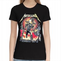 Дамска тениска Metallica 10 модела всички размери , снимка 7 - Тениски - 29908985