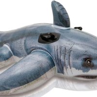 Надуваема акула Intex,2 дръжки/173x107 см/ до 40 кг , снимка 2 - Надуваеми играчки - 40547155