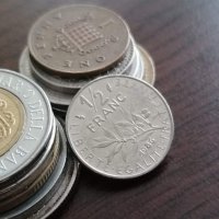 Монета - Франция - 1/2 (половин) франк | 1986г., снимка 1 - Нумизматика и бонистика - 35446196