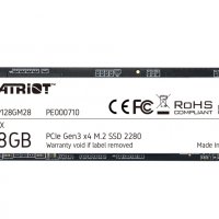 128GB M.2 PCIE 2280 Patriot P300, снимка 1 - Твърди дискове - 39430745