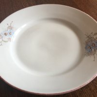 9 порцеланови чинии със сини цветя - 4 дълбоки + 5 литки, снимка 8 - Чинии - 40377106