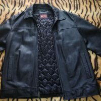 Продавам/Бартер Черно Яке от Естествена Кожа Wilsons Leather, снимка 1 - Якета - 40300282