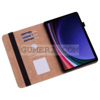 Тефтер Стойка за Samsung Galaxy Tab S9 FE+, снимка 6 - Калъфи, кейсове - 43035061